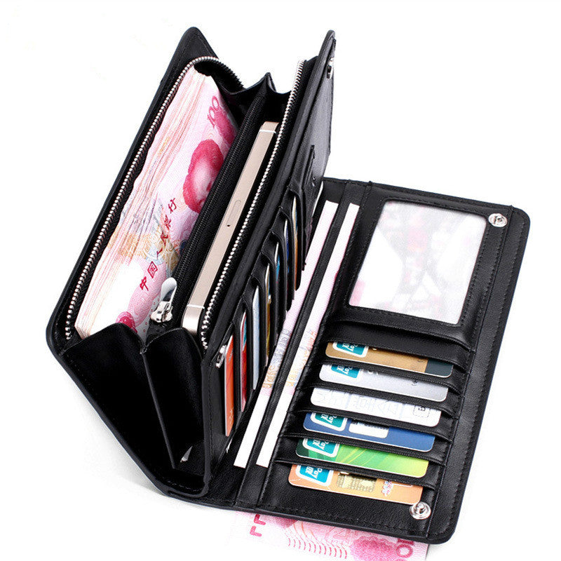 Large-capacity Wallet Long Zipper Clutch